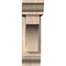 Ekena Millwork Westlake Traditional Smooth Bracket w/ Offset Brace, Douglas Fir, 5 1/2"W x 18"D x 18"H BKT0604X18X18WTL01SDF - alternate 4